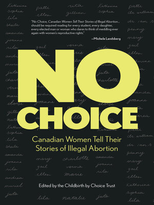 cover image of No Choice
